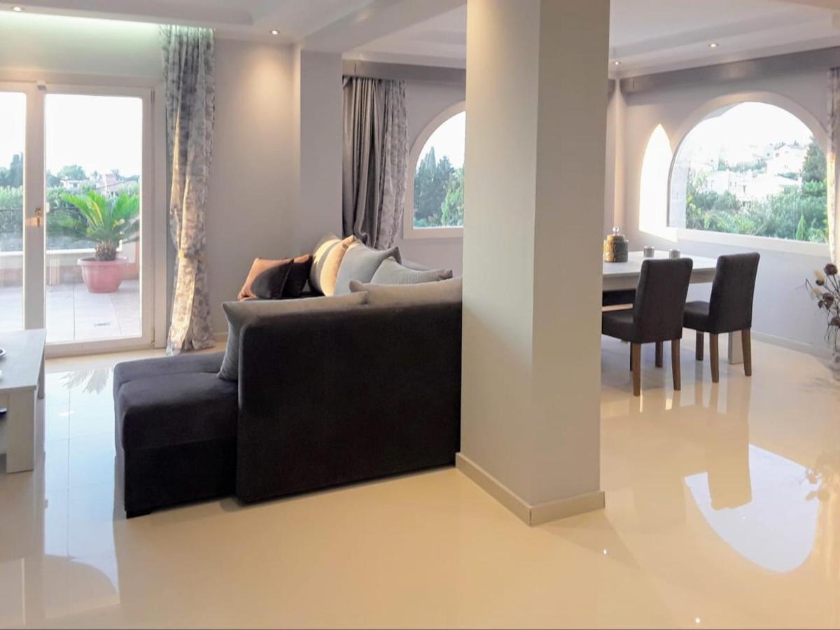Sunshine Home 3 With Sea View Alepou 外观 照片