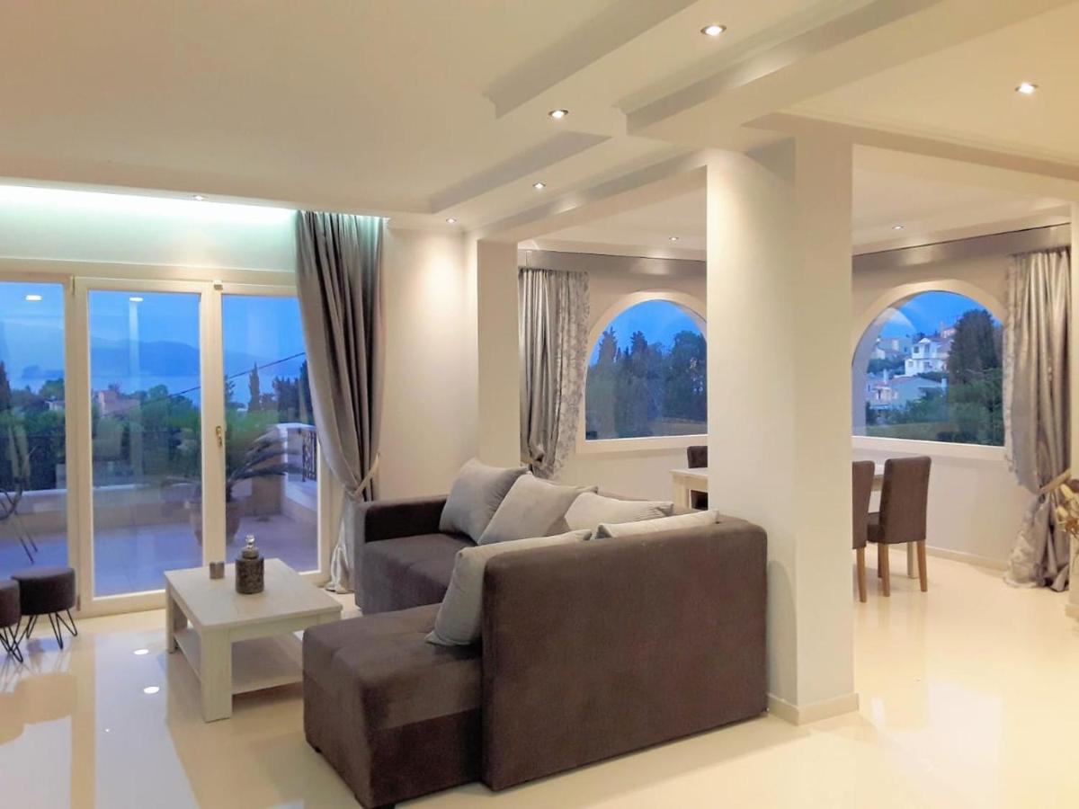 Sunshine Home 3 With Sea View Alepou 外观 照片